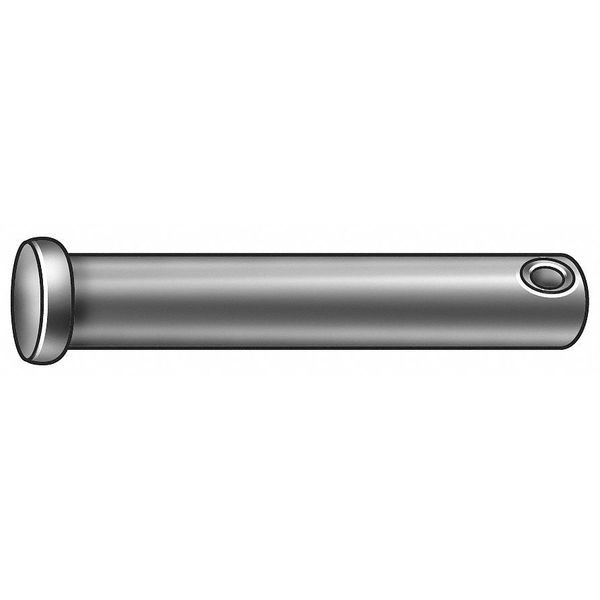 Clevis Pin, Std, 18-8, 0.500 In x1 1/2 In L