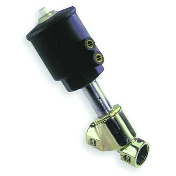 RedHat Angle Body Piston Valve, Bronze, NC, 3/4 In