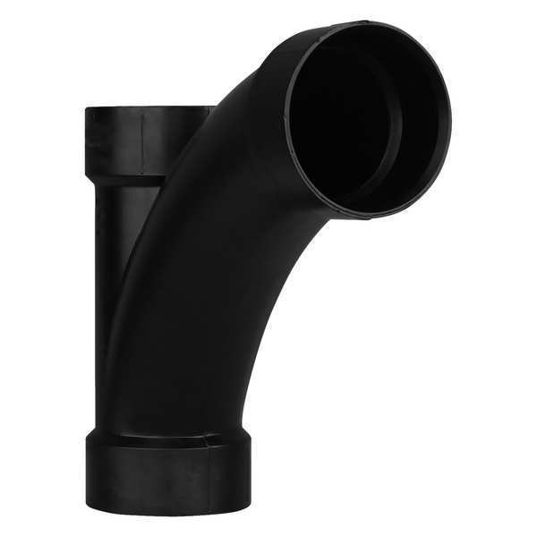 Wye with 45 Deg Bend, 3 InHub