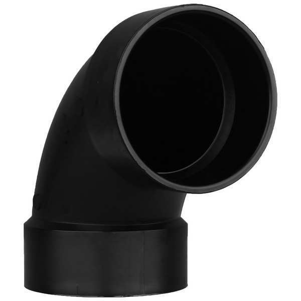 90 Deg Elbow, 4 In Hub