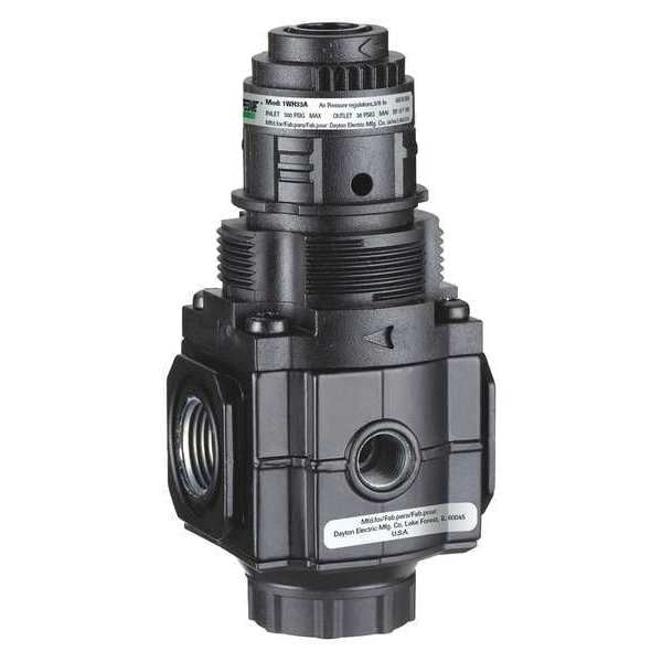 Air Regulator, 3/8 In. NPT, 70 cfm, 300 psi