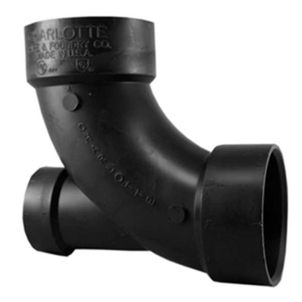 90 Long Sweep Elbow, 3 In x 2 In Hub