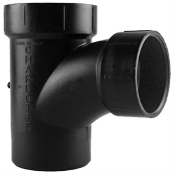 San. Street Tee, 1-1/2 In Hub x Spigot