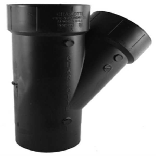 Street Wye, 1-1/2 In Hub x Spigot
