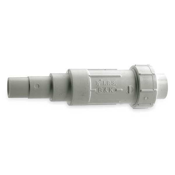PVC EZ Span Repair Coupling, Solvent x Solvent, 3 in Pipe Size