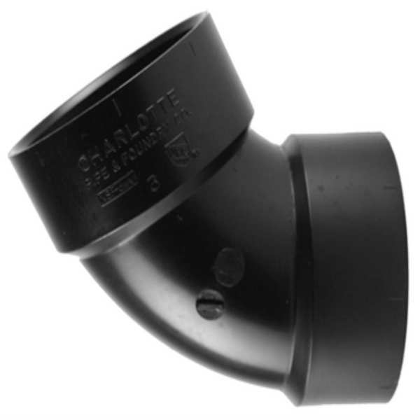 60 Deg Elbow, 2 In Hub