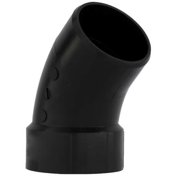 45 Deg Street Elbow, 3 In Hub x Spigot