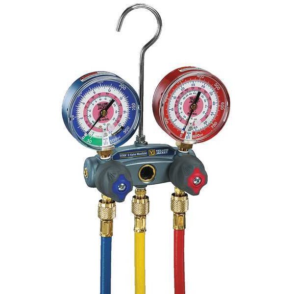 Mechanical Manifold Gauge Set, 2-Valve
