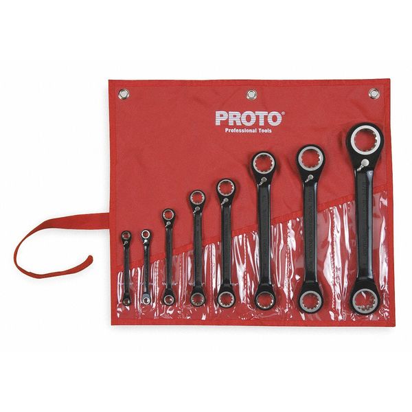 Ratcheting Wrench Set, Pieces 8