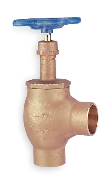 Angle Globe Valve, Class 125, 3/8 In.