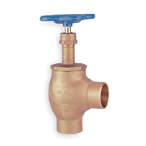 Angle Globe Valve, Class 125, 3/4 In.