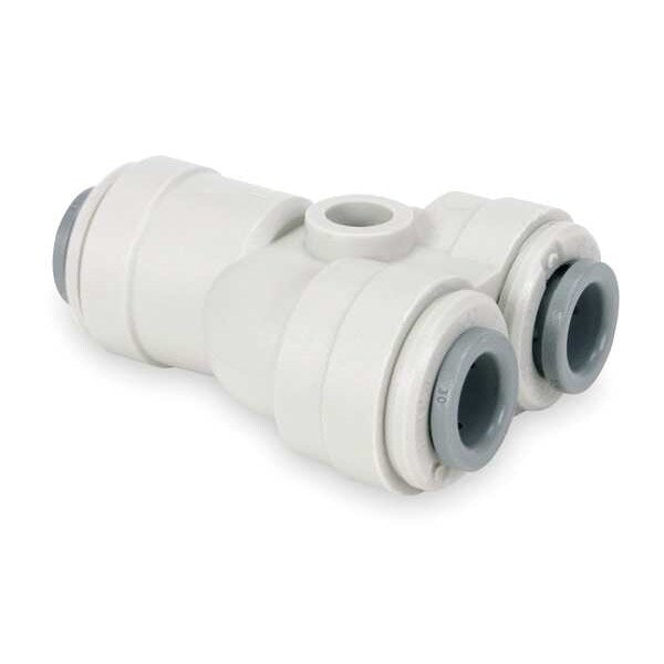 Acetal Copolymer Divider, 2-Way, 3/8 in Tube Size