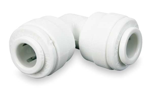 Acetal Copolymer Union Elbow, 90 Degrees, 3/8 in Tube Size