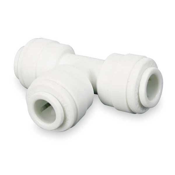 Acetal Copolymer Union Tee, 1/4 in Tube Size