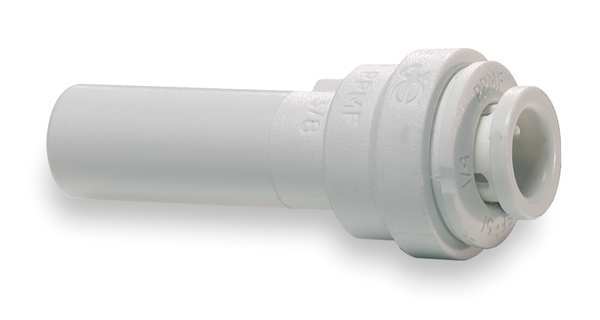 Polypropylene Reducer, 1/2 in x 3/8 in Tube Size