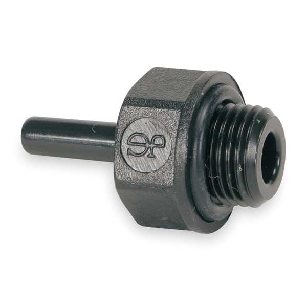 Acetal Copolymer Stem Adapter, 13/32 in Tube Size