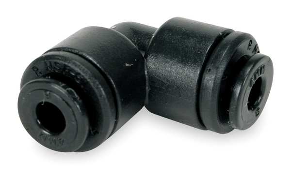 Acetal Copolymer Union Elbow, 90 Degrees, 5/32 in Tube Size