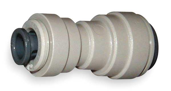 Acetal Copolymer Reducer Union, 5/16 in x 1/4 in Tube Size