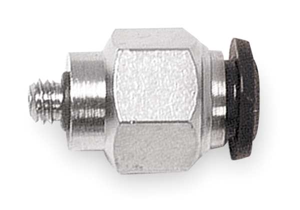 Male Connector, 5mm Tube Sz, Brass, PK5