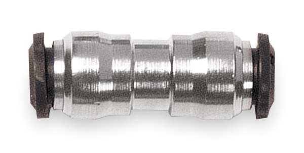 Tube Union, 8mm Tube Sz, Brass, PK5