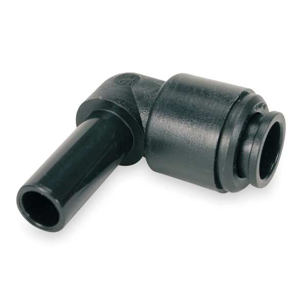 Acetal Copolymer Plug-In Elbow, 90 Degrees, 5/32 in Tube Size