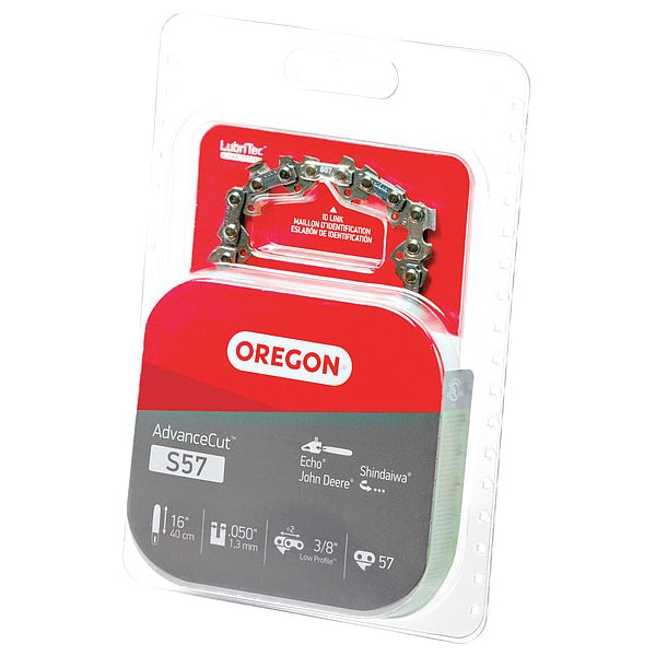 Saw Chain, 16 In., .050 In., 3/8 In. Pitch