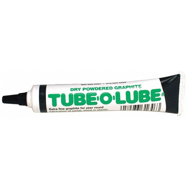 Dry Powder Graphite Lube, Tube, 0.21 Oz.