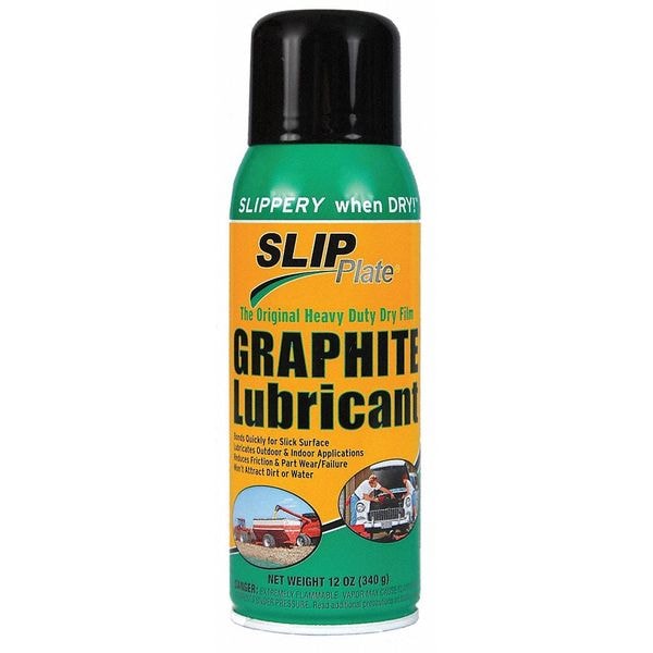 Graphite Dry Lubricant, Petroleum Distillates, 12 oz Aerosol Can