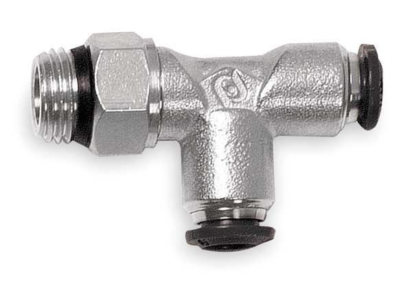 Swivel Run Tee, Brass, 6mm Tube Sz, PK5