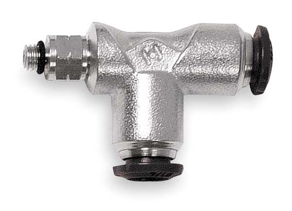 Swivel Run Tee, Brass, 4mm Tube Sz, PK5