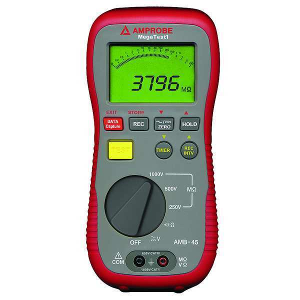 Battery Operated Megohmmeter, 1000VDC