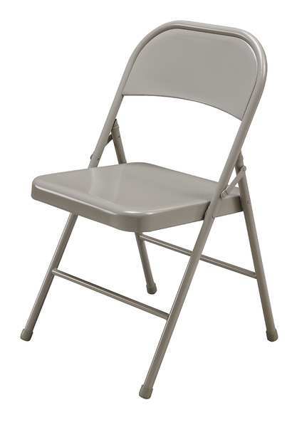 Steel Folding Chair, Beige