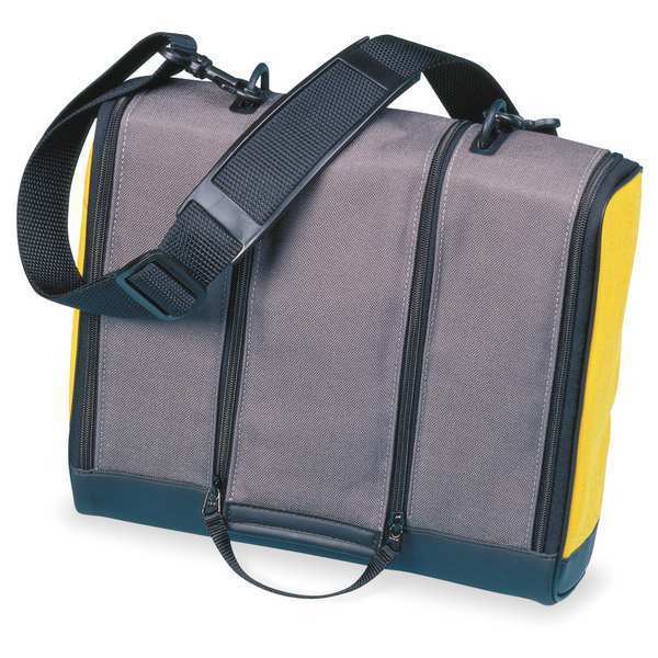 Soft Carrying Case, 12x10x3, Black/Yellow