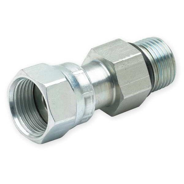 Swivel Connect, Zinc Steel, SAE, 3/4In