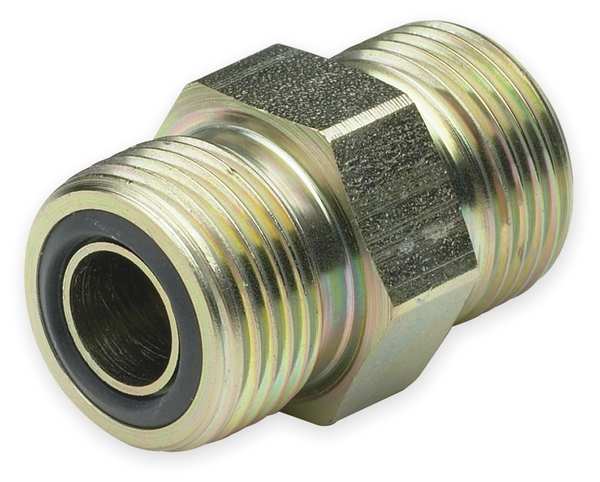 Union, Zinc Pltd Steel, ORFSxORFS, 3/4In