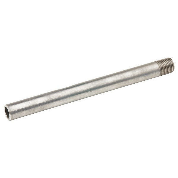 Nipple, 1-1/4 In, Thrd at One End, 6 In, 316