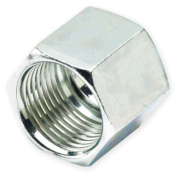 Nut, Zinc Pltd Steel, Comp, 1/2In