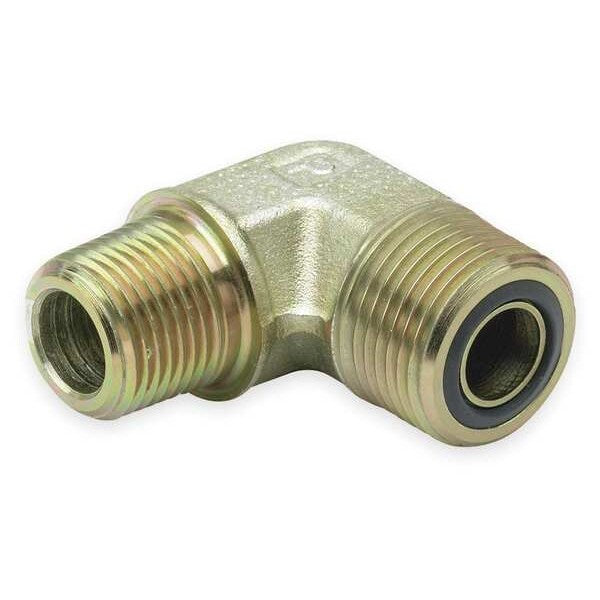 Elbow, 90, Zinc Pltd Steel, MxORFS, 1/2In