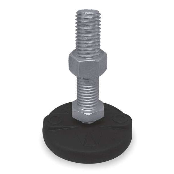 Level Mount, Swivel Stud, 1/2-13, 3in Base
