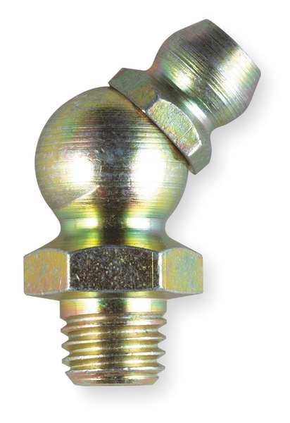 Grease Fitting, 45Deg, M10-1.5, PK10