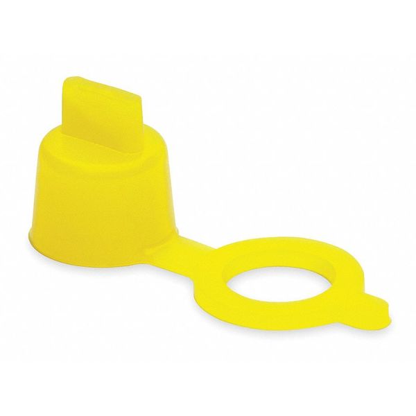 Grease Fitting Cap, Yellow, PK10