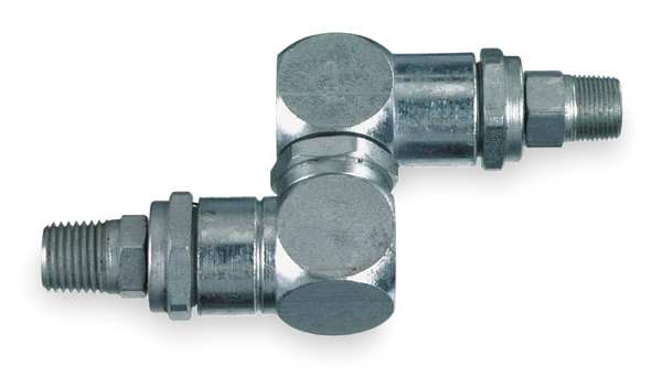 High-Pressure Swivel, 1,000 psi Max. Pressure, Silver