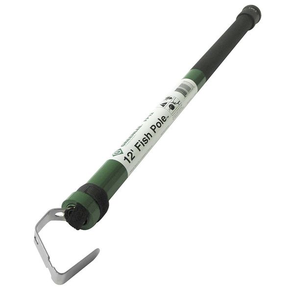 Telescoping Fish Stick, 12 ft, Fiberglass