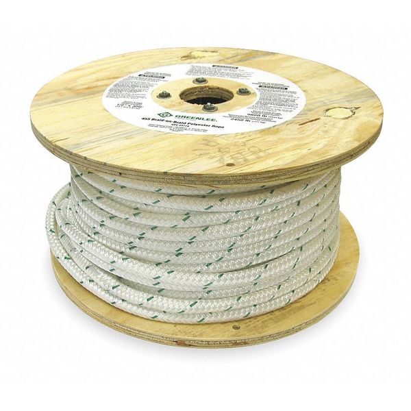 Cable Pulling Rope, 1/2 In Dia, 300 ft