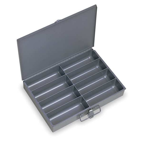 Compartment Drawer with 8 compartments, Steel, 13-1/8 in W