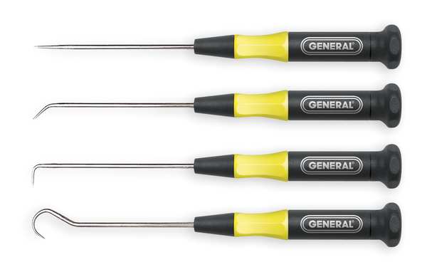 Probe Set, 1 Straight, 1 Hook, 2 Bent, 4 Pc