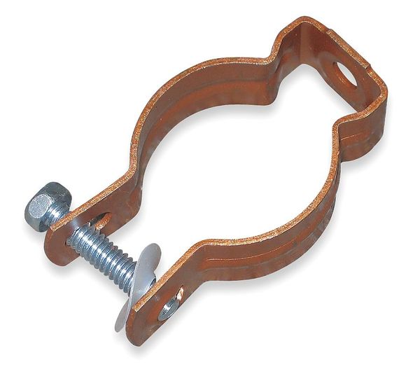 One Piece Pipe Clip, 1 1/2 In, 350 lb Max