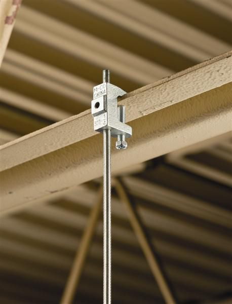 Reversible Beam Clamp, 1/4 In, 250 lb Max