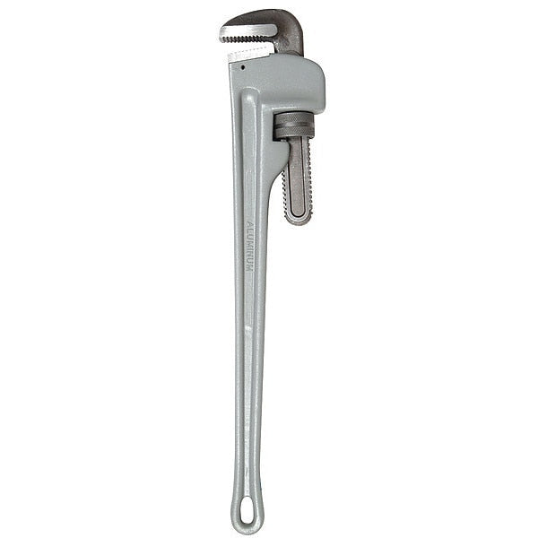 36 in L 5 in Cap. Aluminum Straight Pipe Wrench