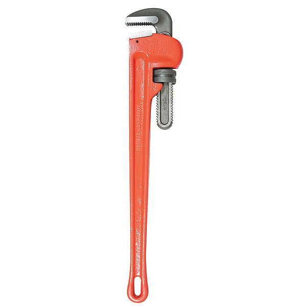 36 in L 5 in Cap. Cast Iron Straight Pipe Wrench